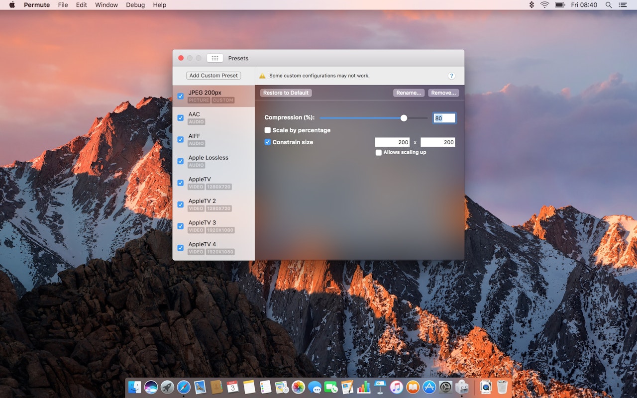 Permute on Setapp | Universal media converter